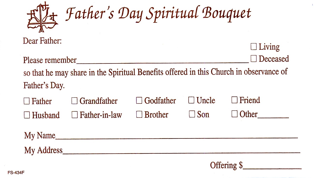 Father's Day Spiritual Bouquet